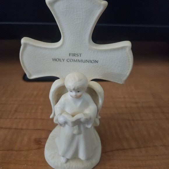 Russ Cross Boy Angel First Holy Communion - Picture 1 of 5
